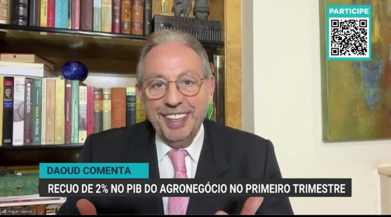 PIB do agronegócio registra queda de 2% no primeiro trimestre de 2026