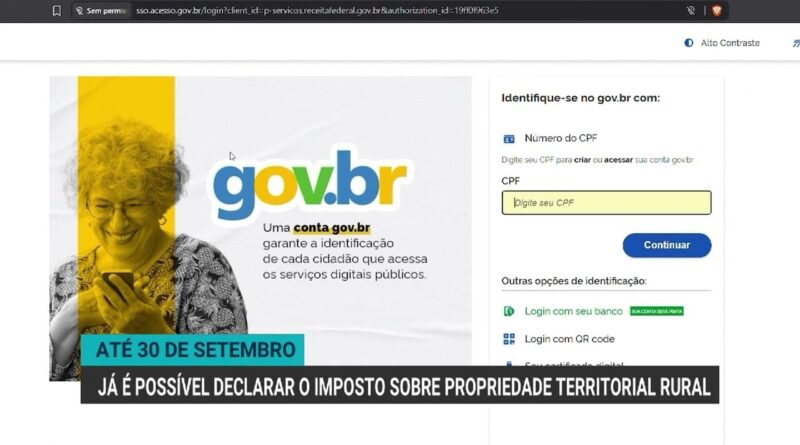 Prazo para entrega da declaração do ITR 2026 começa nesta semana