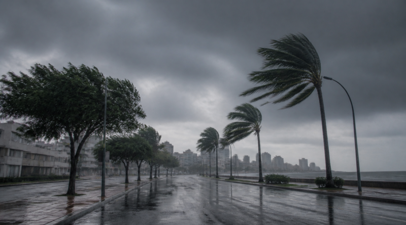 Rio entra em Estágio 2 com previsão de ventos de até 90 km/h