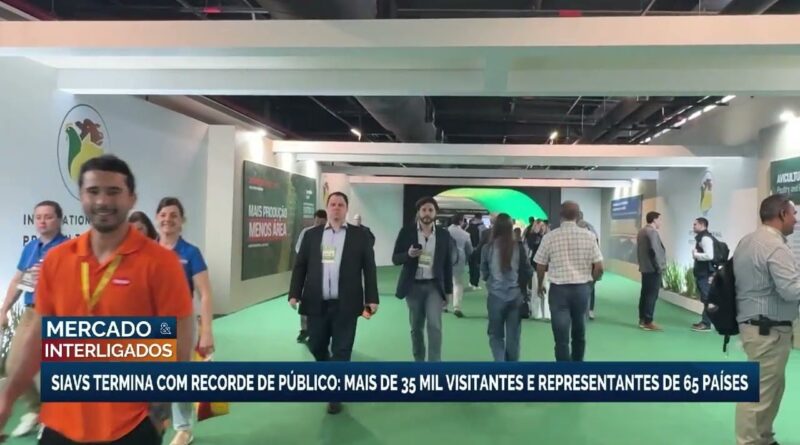 Siavs 2026 registra recorde de público com 35 mil visitantes de 65 países