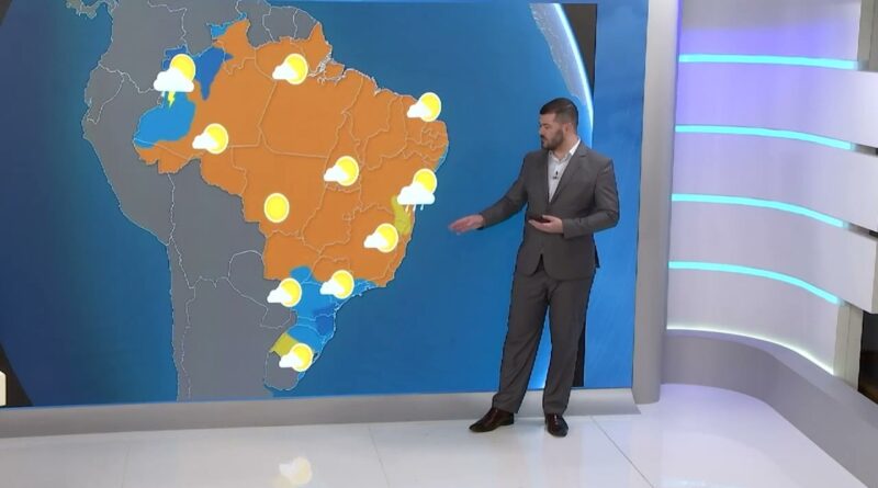Temporais e frente fria provocam alertas de chuvas no Sudeste
